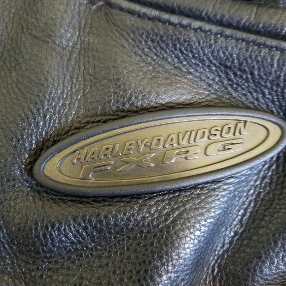 Harley Davidson black riding jacket Small 4-6 - Picture 3 of 8